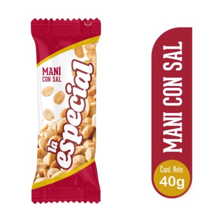 MANI LA ESPECIAL CON SAL X 40GR