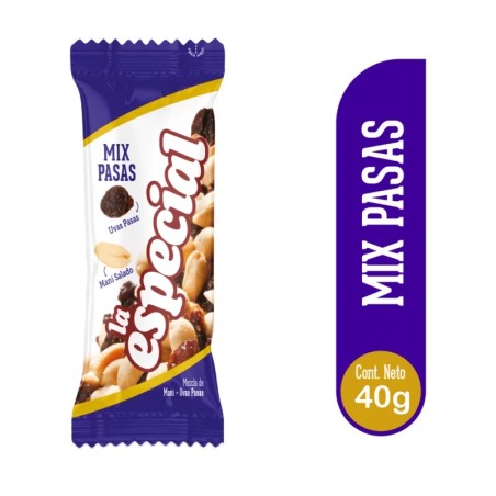 MANI LA ESPECIAL PASAS X 40GR