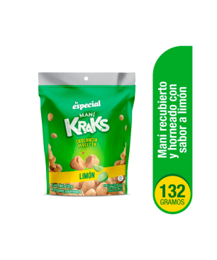 MANI LA ESPECIAL KRAKS LIMON X 132GR