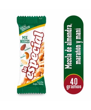 MANÍ LA ESPECIAL MIX NUECES X 40GR