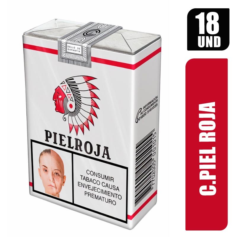 CIGARRILLOS PIELROJA X 18UND