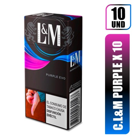 L&M PURPLE 10 CIGARRILOS X 10UND