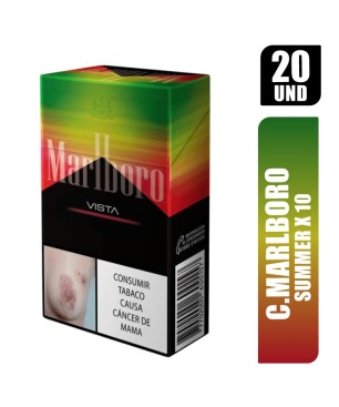 MARLBORO SUMMER 20 CIGARRILLOS X 10PQT
