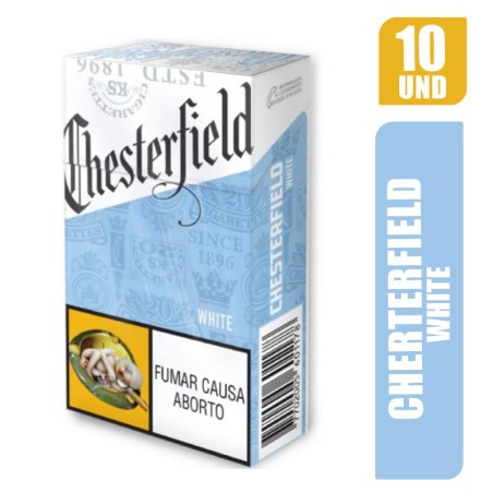 C.CHESTERFIELD WHITE X 10UND