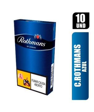 C.Rothmans Azul X 10Und | Distribuidora El Confite