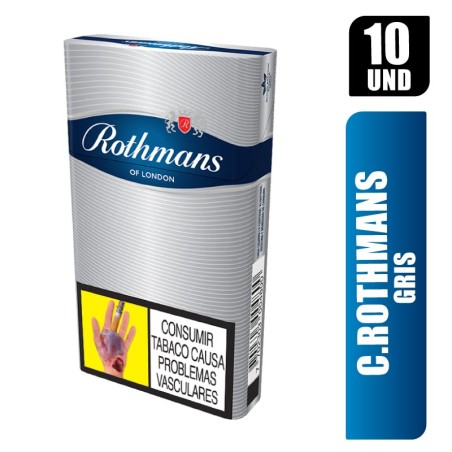 C.ROTHMANS GRIS X 10UND