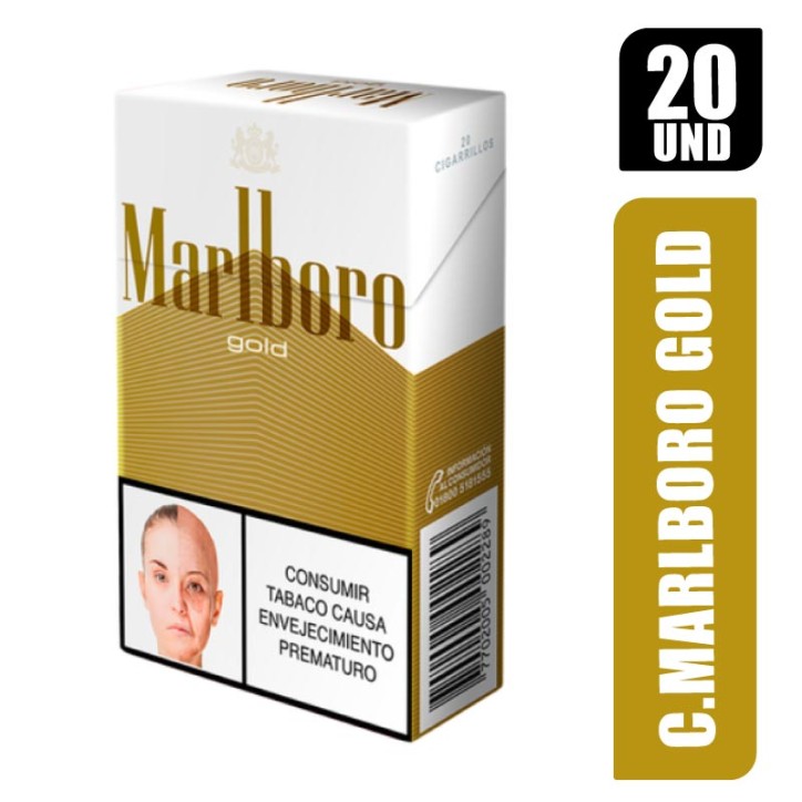 C.MARLBORO GOLD X 20UND