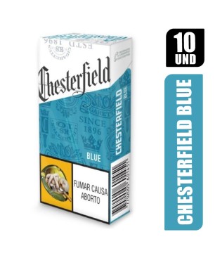 Cigarrillos Chesterfield Blue X 10Und | Distribuidora El Confite