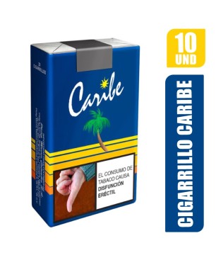 CARIBE 20 CIGARRILLOS X 10PQT