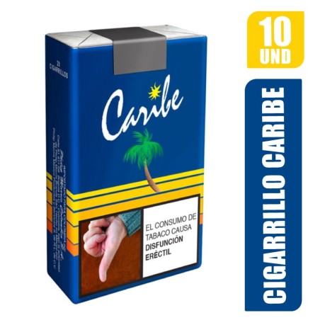 CARIBE 20 CIGARRILLOS X 10PQT