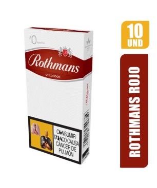 C. ROTHMANS ROJO X 10UND