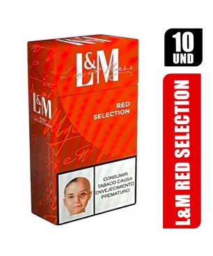 L&M RED SELECTION 20 CIGARRILLOS X 10PQT
