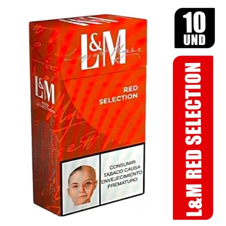 L&M RED SELECTION 20 CIGARRILLOS X 10PQT