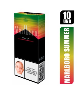 MARLBORO SUMMER 10 CIGARRILLOS X 10PQT