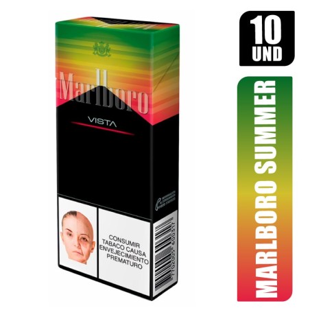 MARLBORO SUMMER 10 CIGARRILLOS X 10PQT