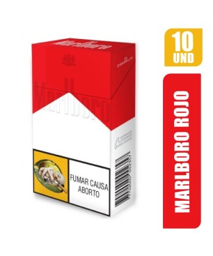 MARLBORO ROJO 20 CIGARRILLOS X 10PQT