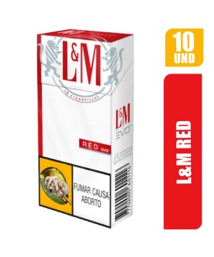 L&M RED 10 CIGARRILLOS X 10PQT