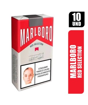 MARLBORO RED SELECTION 20 CIGARILLOS X 10PQT