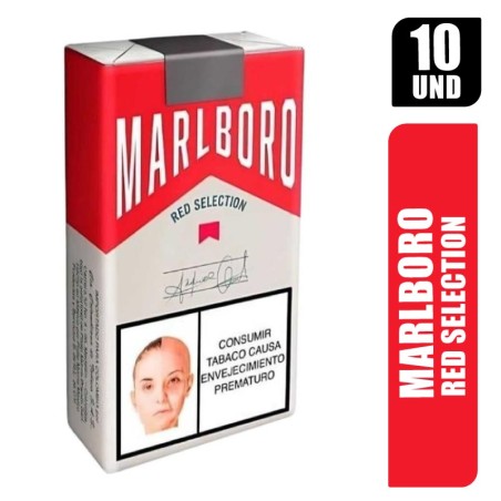 MARLBORO RED SELECTION 20 CIGARILLOS X 10PQT