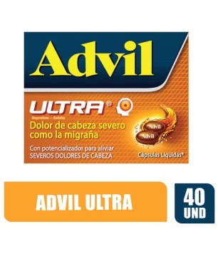 ADVIL ULTRA CAJA X 40UND
