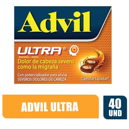 ADVIL ULTRA CAJA X 40UND