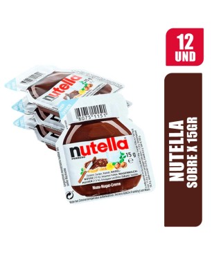NUTELLA SOBRE 15GR X 12UND