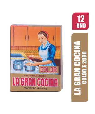 COLOR LA GRAN COCINA  20GR X 12UND