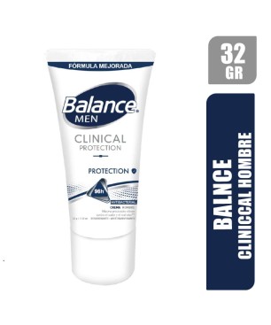 DESODORANTE BALANCE CLINICAL HOMBRE TUBO X 32GR
