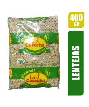 LENTEJAS LA COSECHA X 400GR