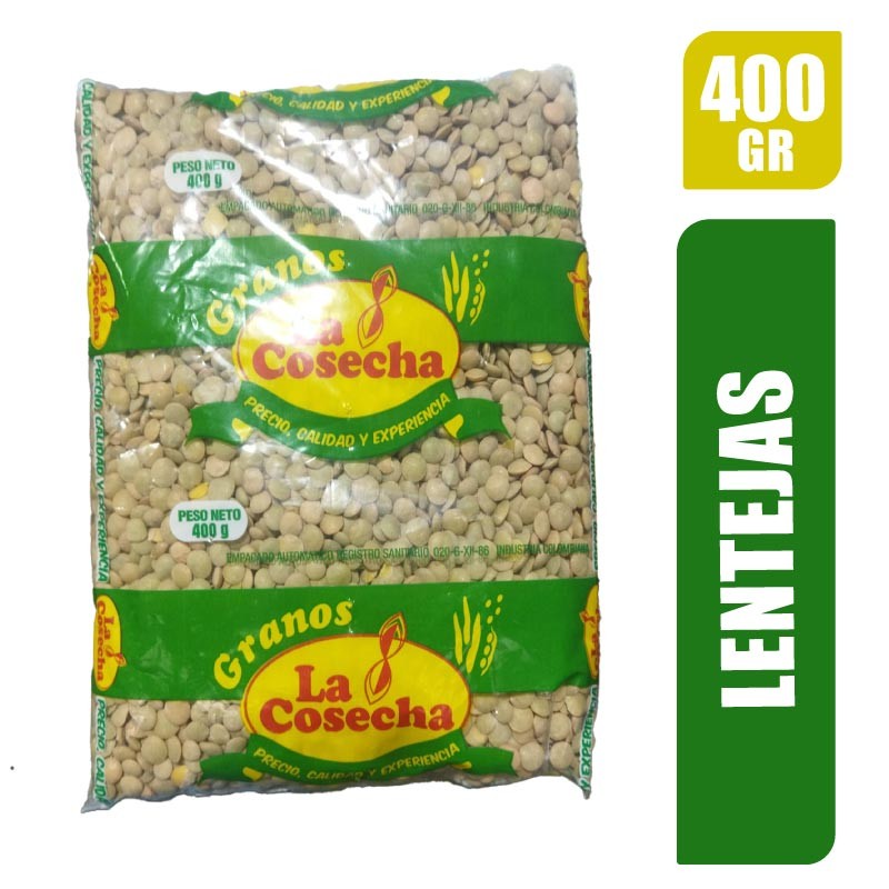 LENTEJAS LA COSECHA X 400GR