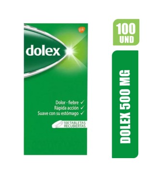 DOLEX 500MG CAJA X 100UND