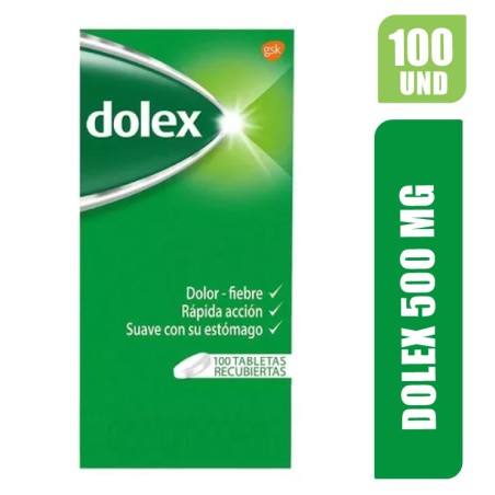 DOLEX 500MG CAJA X 100UND