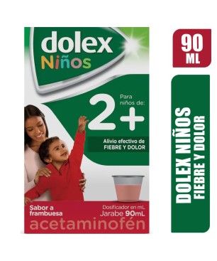 DOLEX NIÑOS JARABE 2+ X 90ML