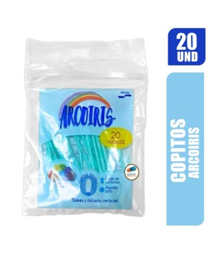 COPITOS ARCOIRIS BOLSA X 20UND
