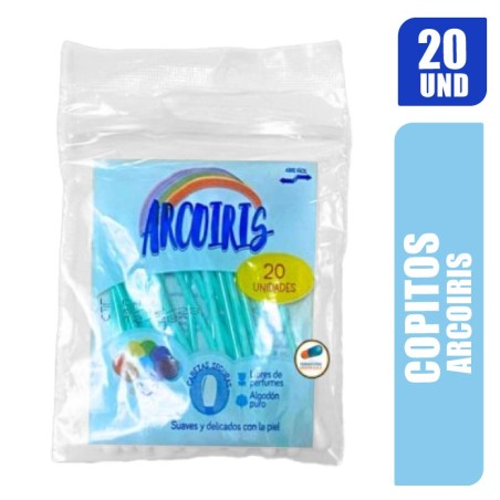 COPITOS ARCOIRIS BOLSA X 20UND