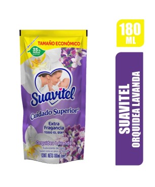 SUAVIZANTE SUAVITEL ORQUIDEA LAVANDA X 180ML
