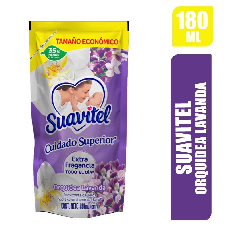 SUAVIZANTE SUAVITEL ORQUIDEA LAVANDA X 180ML