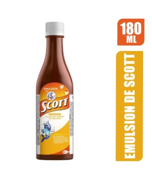 EMULSION DE SCOTT TRADICIONAL X 180ML