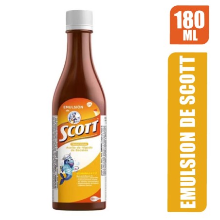 EMULSION DE SCOTT TRADICIONAL X 180ML