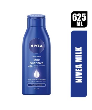 CREMA CORPORAL NIVEA MILK NUTRITIVA X 625ML