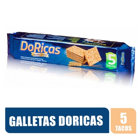 GALLETAS DORICAS X 5 TACOS