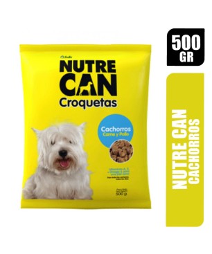 CROQUETAS NUTRECAN CACHORRO X 500GR