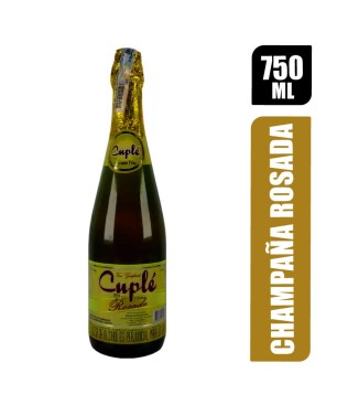 CHAMPAÑA CUPLE ROSADA X 750ML