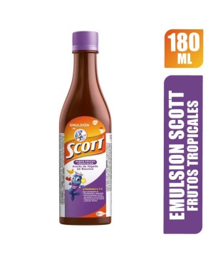 EMULSION DE SCOTT FRUTOS TROPICALES X 180ML