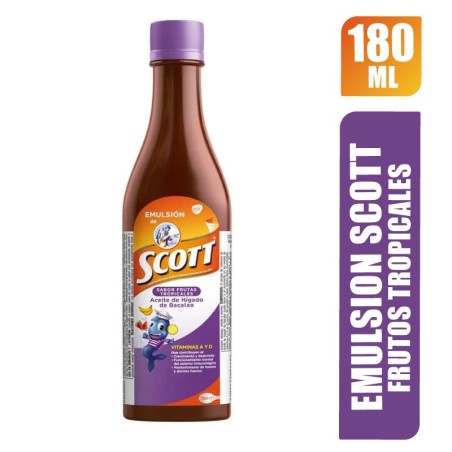 EMULSION DE SCOTT FRUTOS TROPICALES X 180ML