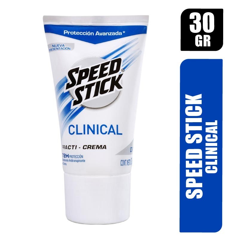 DESODORANTE SPEED STICK CLINICAL TUBO X 30GR