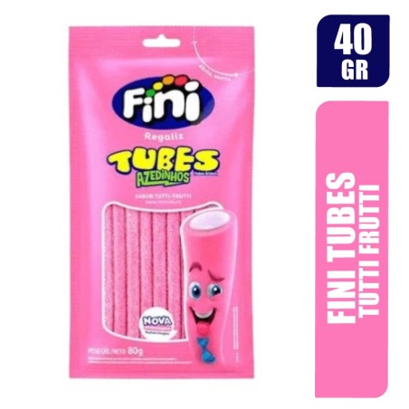 FINI TUBOS TUTTI FRUTTI X 40GR