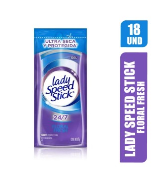 DESODORANTE LADY SPEED STICK GEL X 18UND
