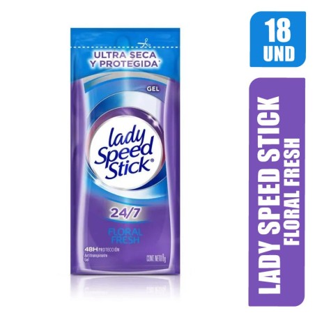 DESODORANTE LADY SPEED STICK GEL X 18UND