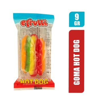 GOMA EFRUTTI HOT DOG X 9GR